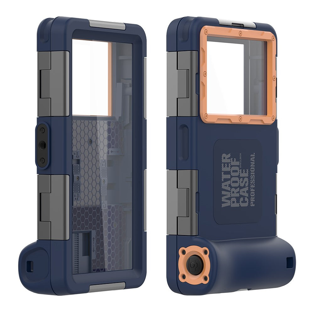 SHELLBOX Diving Case II 15m Underwater Universal Full Body Phone Shell IPX8 Waterproof Cover with Anti-Lost Rope