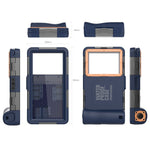SHELLBOX Diving Case II 15m Underwater Universal Full Body Phone Shell IPX8 Waterproof Cover with Anti-Lost Rope