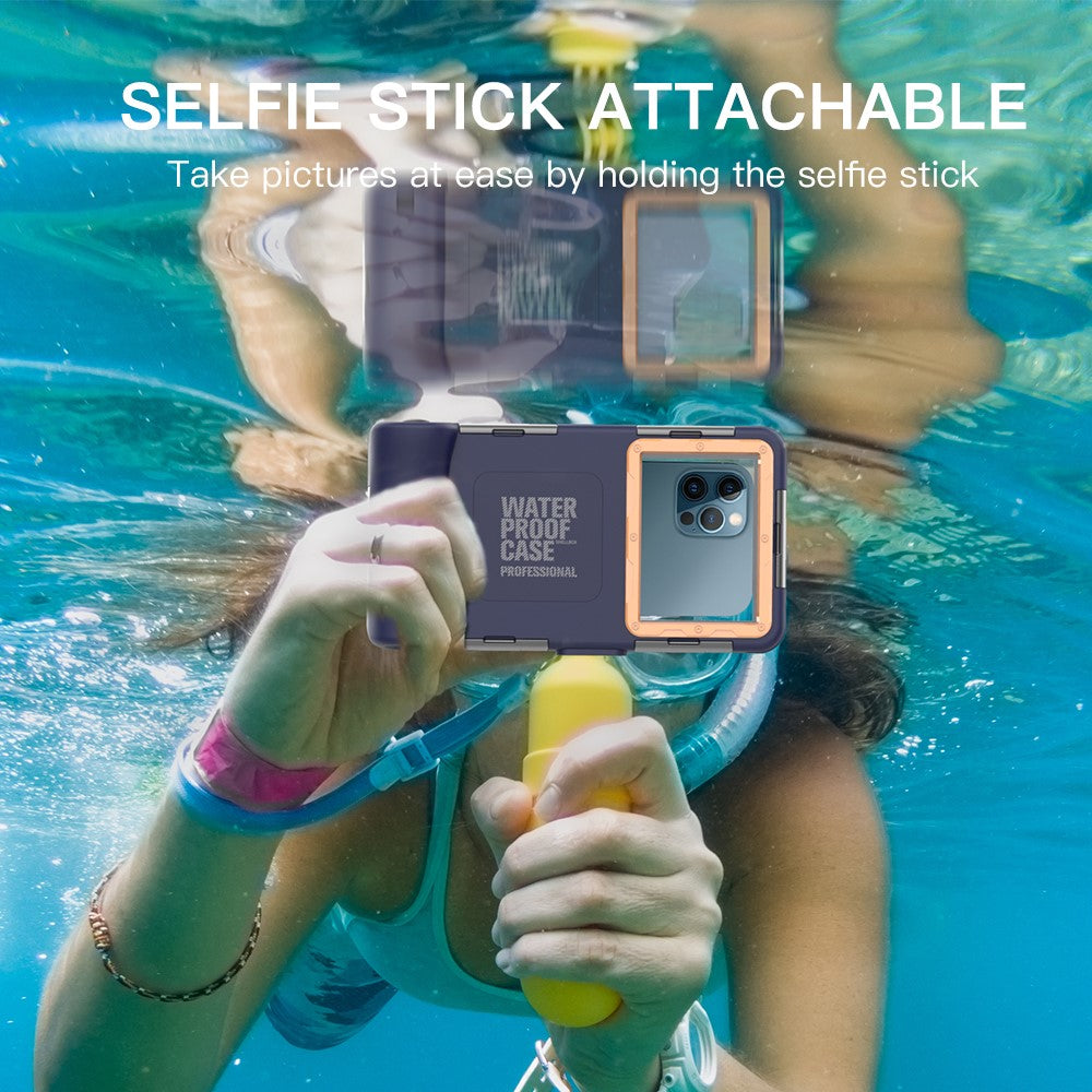 SHELLBOX Diving Case II 15m Underwater Universal Full Body Phone Shell IPX8 Waterproof Cover with Anti-Lost Rope