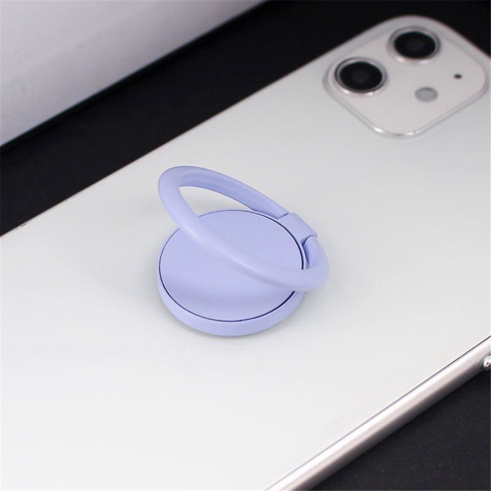 Solid Color Zinc Alloy Finger Ring Grip Stand Phone Finger Holder Kickstand