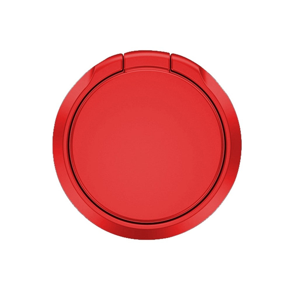 Solid Color Zinc Alloy Finger Ring Grip Stand Phone Finger Holder Kickstand