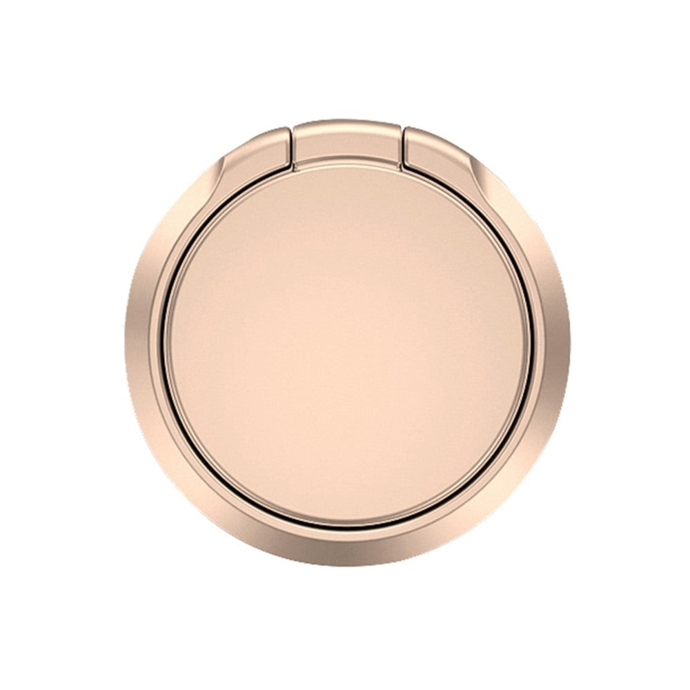 Solid Color Zinc Alloy Finger Ring Grip Stand Phone Finger Holder Kickstand
