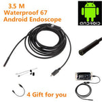 3.5m Tough Cable AN97 Waterproof Micro USB Endoscope Snake Tube Inspection Camera for Android Phone with OTG