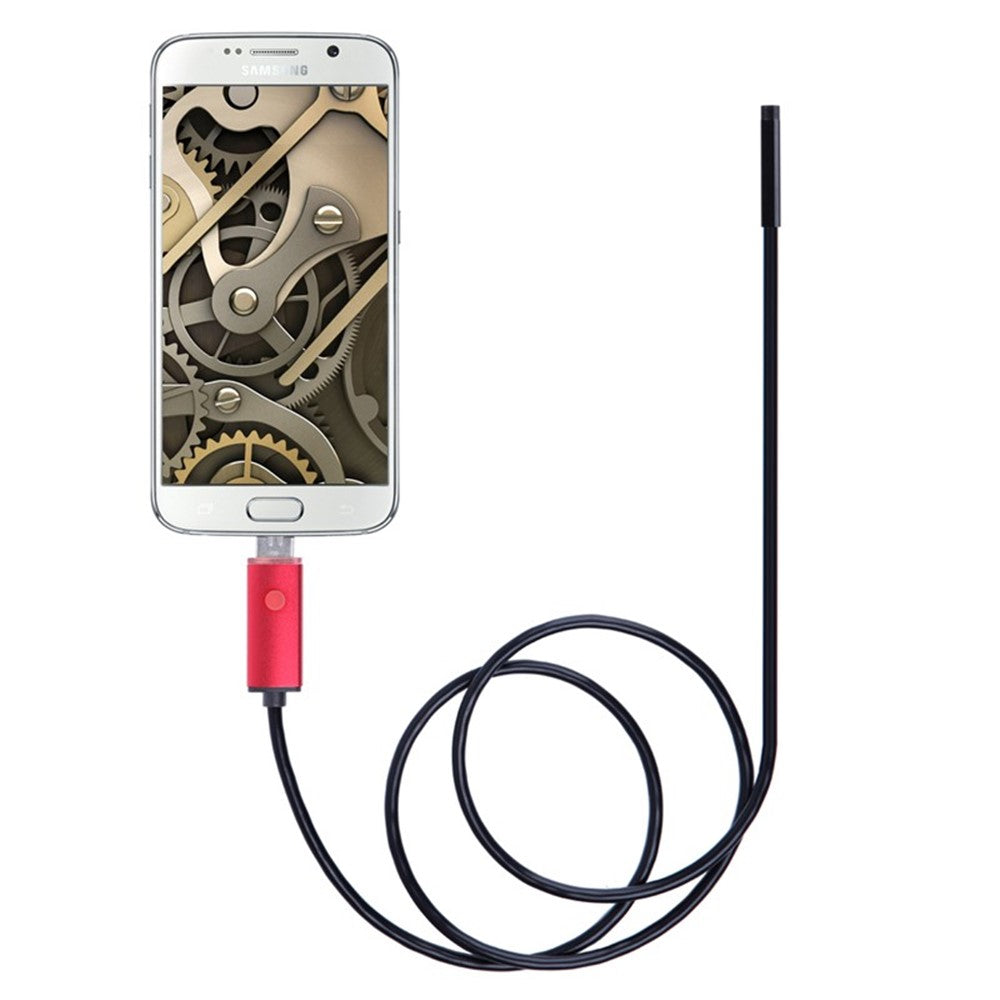 AN99 Waterproof 5M 7mm 6-LED Android PC USB Endoscope Inspection Video Camera