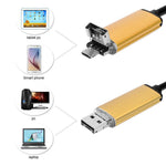 AN99 Waterproof 5M 7mm 6-LED Android PC USB Endoscope Inspection Video Camera