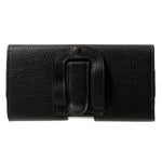 Black for Samsung Galaxy Note 8 / iPhone 8 Plus / 7 Plus Leather Holster Pouch Litchi Texture, Size: 15.8 x 8.5 x 1.8cm