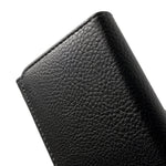 Black for Samsung Galaxy Note 8 / iPhone 8 Plus / 7 Plus Leather Holster Pouch Litchi Texture, Size: 15.8 x 8.5 x 1.8cm