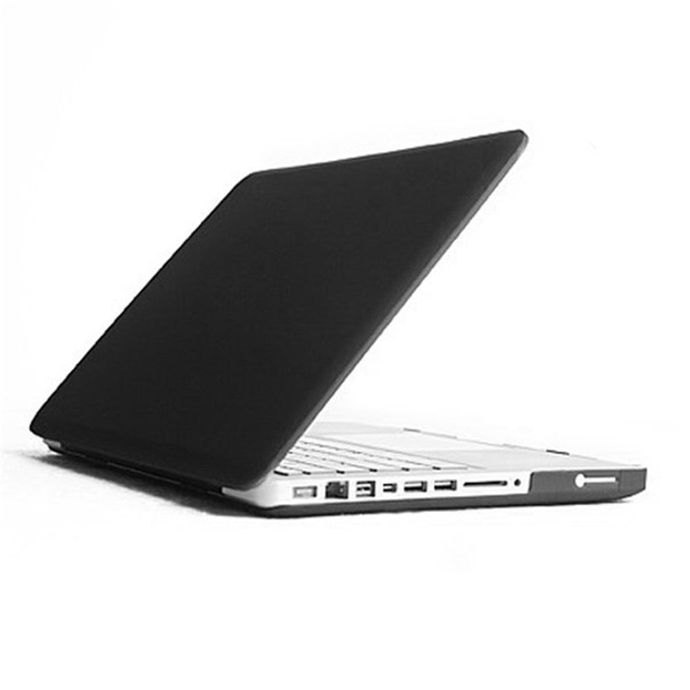 Svart ENKAY HAT PRINCE Matt PC Helkroppsskal + Tangentbordsfilm + Dammskyddande Proppar för MacBook Pro 15.4" A1286