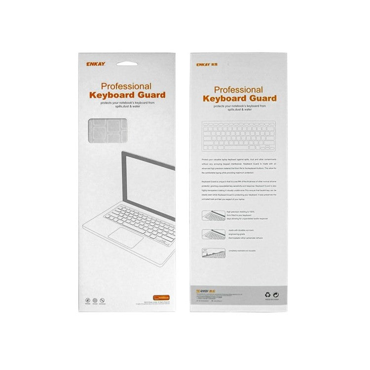 Grey ENKAY HAT PRINCE Matte PC Protective Cover + Keyboard Film + Anti-dust Plugs for MacBook Pro 13.3" A1278