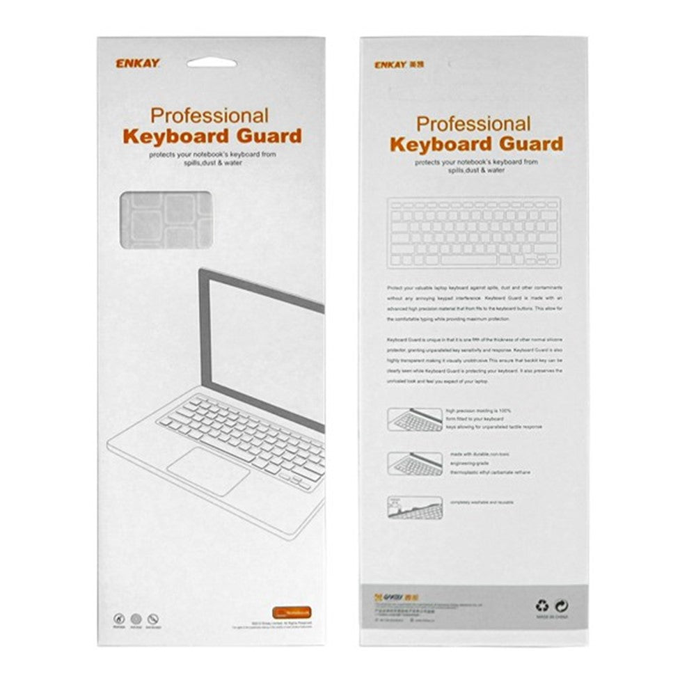 Transparent ENKAY HAT PRINCE Crystal PC Cover for MacBook Pro 15 inch (2009 A1286 + Keyboard Guard Film + Anti-dust Plugs