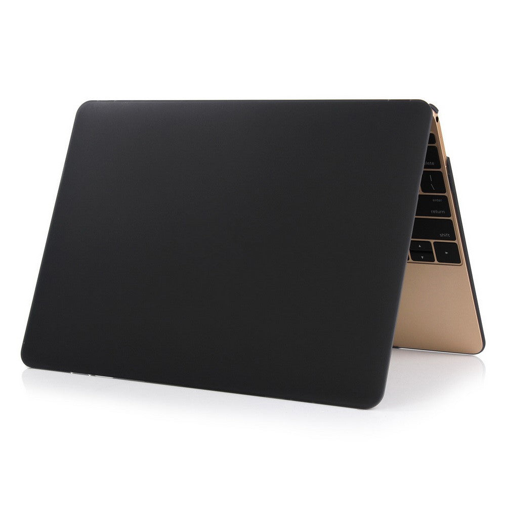 Sort mat hård plastfoderal til MacBook 12-tommer med Retina-skærm (2015)