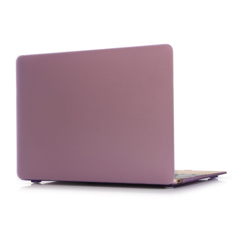 Sort mat hård plastfoderal til MacBook 12-tommer med Retina-skærm (2015)
