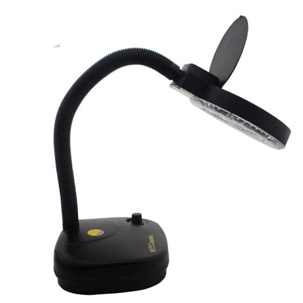 BEST BST-208L Adjustable Brightness 2.7W LED Lamp 2X/10X Magnifying Glass