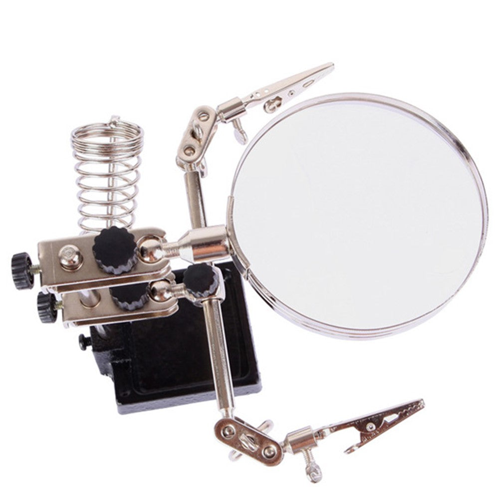 BEST BST-268Z 5X Electronic Maintenance Fixed Magnifying Glass with Clips