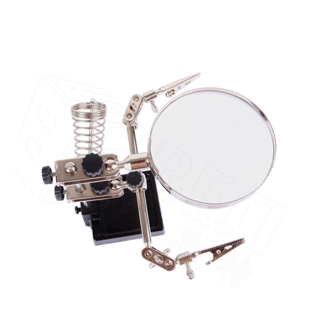 BEST BST-268Z 5X Electronic Maintenance Fixed Magnifying Glass with Clips