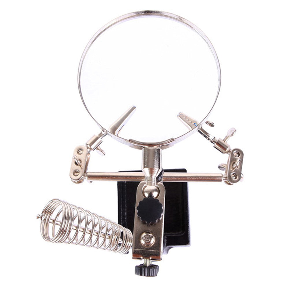 BEST BST-268Z 5X Electronic Maintenance Fixed Magnifying Glass with Clips