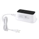 YC-CDA19 CE/RoHS/FCC Dockingstation Flere USB 8-ports oplader Desktopopladerhub LED-skærm