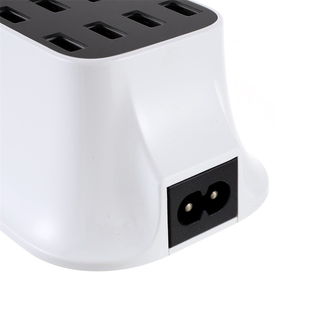 YC-CDA19 CE/RoHS/FCC Dockingstation Flere USB 8-ports oplader Desktopopladerhub LED-skærm