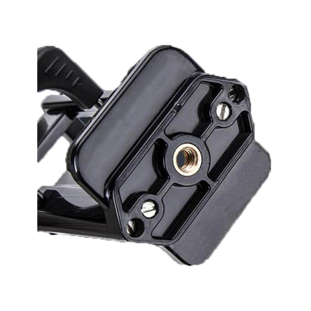 AT779 Universal Cell Phone Tablet Tripod Mount Vertical Bracket Holder Adapter Clamp with 1/4 Screw Hole