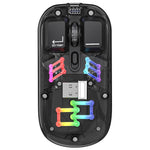 Rechargeable Computer Mouse Wireless Dual-Mode Mouse for Gaming Office Work