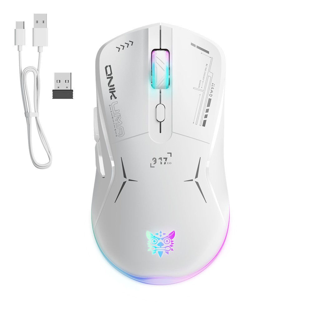 ONIKUMA CW917 Kablet / 2.4G Trådløs Dual Mode Gaming Mus Ergonomisk Computer Bærbar Mus