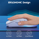 ONIKUMA CW917 Kablet / 2.4G Trådløs Dual Mode Gaming Mus Ergonomisk Computer Bærbar Mus
