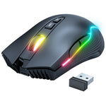 ONIKUMA CW905 Rechargeable 2.4G Wireless Gaming Mouse RGB Light Computer Mice