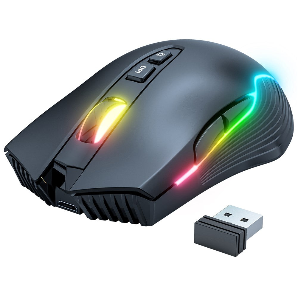 ONIKUMA CW905 Rechargeable 2.4G Wireless Gaming Mouse RGB Light Computer Mice
