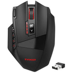 E-YOOSO X33 2.4G Wireless + USB-C Wired Computer Gaming Mouse with 12 Side Buttons