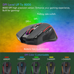 E-YOOSO X11 USB Wired+2.4G Wireless Gaming Mouse Ergonomic Design for Mac / PC / Laptop