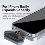 EAGET I90 USB / 8-Pin / Type-C 3-in-1 512GB U-Disk Computer Laptop Phone Flash Drive