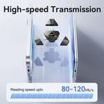 EAGET I90 USB / 8-Pin / Type-C 3-in-1 512GB U-Disk Computer Laptop Phone Flash Drive