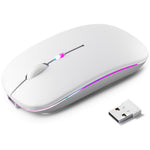 M105D Bluetooth-kompatibel / 2.4G Trådløs Mus Lydløs Baggrundsbelyst Computer Laptop Mus