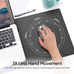 MBLUE M203 Rechargeable 2.4G Wireless Mouse Ergonomic Home Office Mute Mice