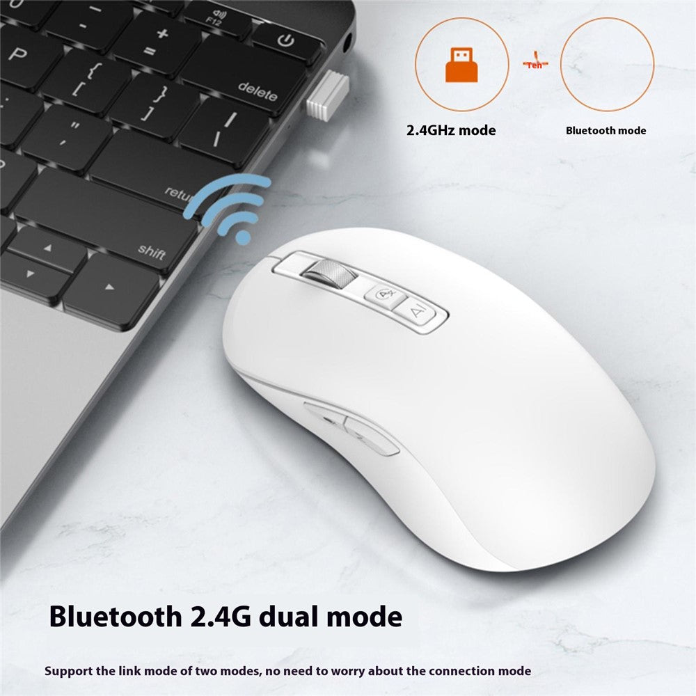 V12 AI Smart Voice Wireless Mouse Real Time Translation Bluetooth-compatible Mouse (International Edition)