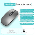 M108 AI Smart Voice Mouse 10m Wireless Rechargeable 5-Key Mouse for Windows Mac