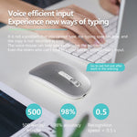 M108 AI Smart Voice Mouse 10m Wireless Rechargeable 5-Key Mouse for Windows Mac