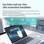 M108 AI Smart Voice Mouse 10m Wireless Rechargeable 5-Key Mouse for Windows Mac
