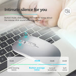 M108 AI Smart Voice Mouse 10m Wireless Rechargeable 5-Key Mouse for Windows Mac