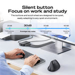 MBLUE M206PRO 2.4G Trådløs Mus 5 DPI Justerbar 6 Knapper Ergonomisk Vertikal Mus