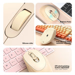 V2 Business Office Wired Mouse 4D Buttons Silent Click Adjustable DPI Ergonomic Design