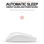 T-WOLF Q18 Wireless Mouse Ergonomic Design 2.4G Connectivity Auto Sleep for Office / Home Use