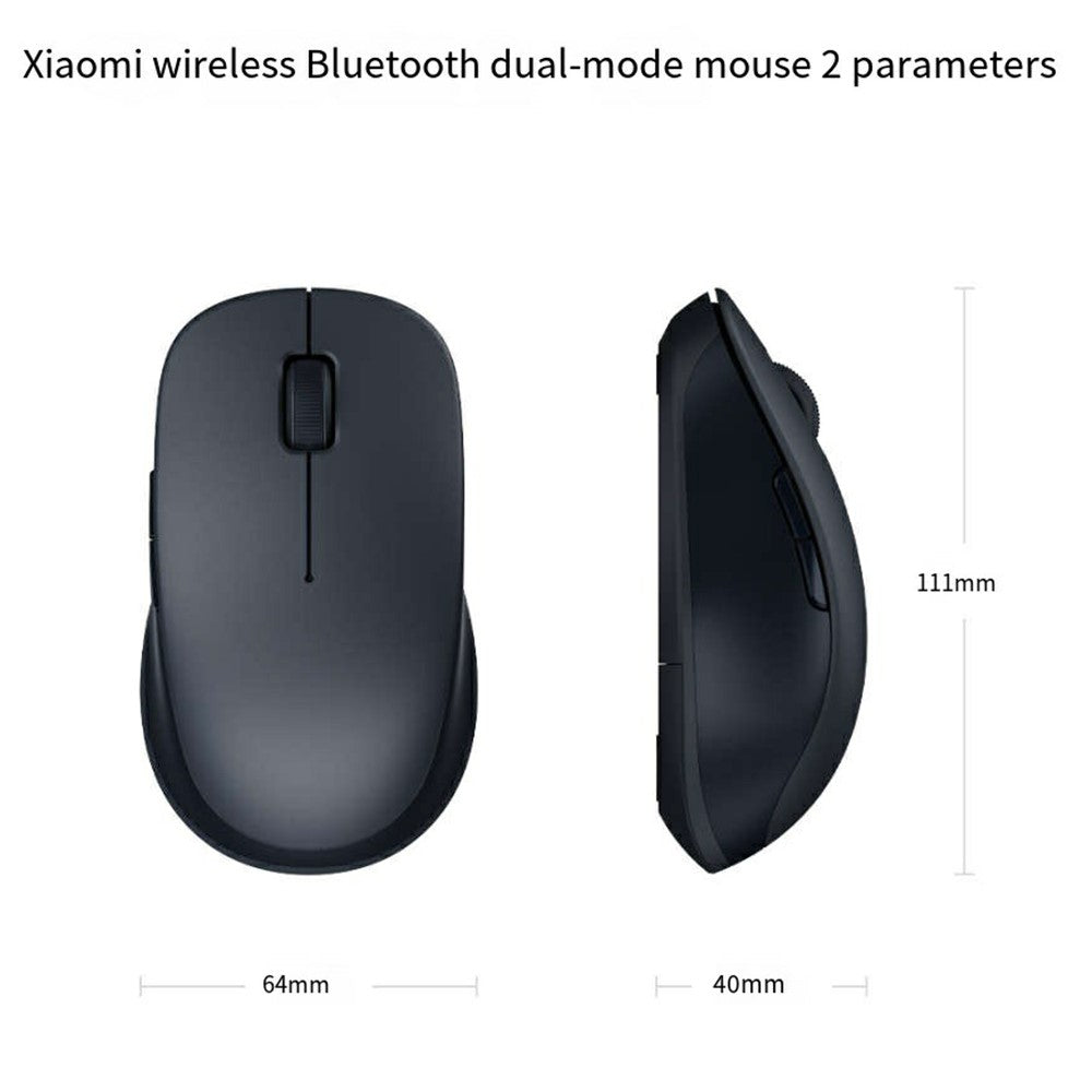 XIAOMI XMSMSB01YM Ergonomic Wireless Bluetooth-Compatible Dual Mode Mouse for Windows / Mac (Chinese Version)