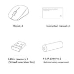 XIAOMI XMSMSB01YM Ergonomic Wireless Bluetooth-Compatible Dual Mode Mouse for Windows / Mac (Chinese Version)