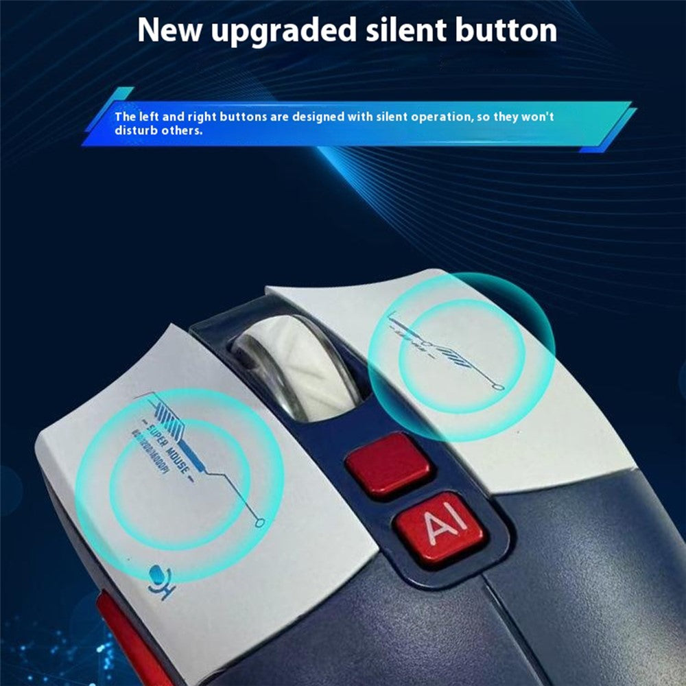 SWORD PIRIT XG705Pro 100+ sprog oversættelse AI stemmestyring Bluetooth-kompatibel mus til tastning skrivning PPT tegning