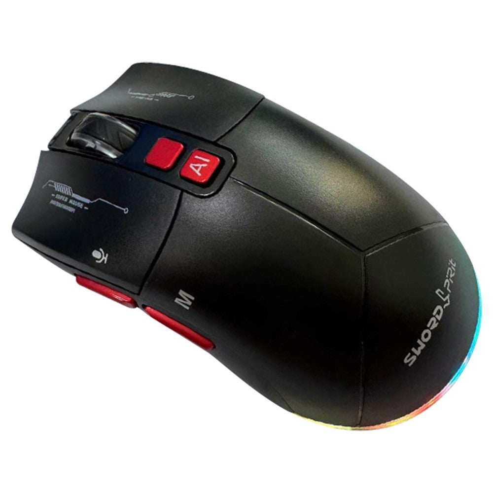 SWORD PIRIT XG705Pro 100+ sprog oversættelse AI stemmestyring Bluetooth-kompatibel mus til tastning skrivning PPT tegning
