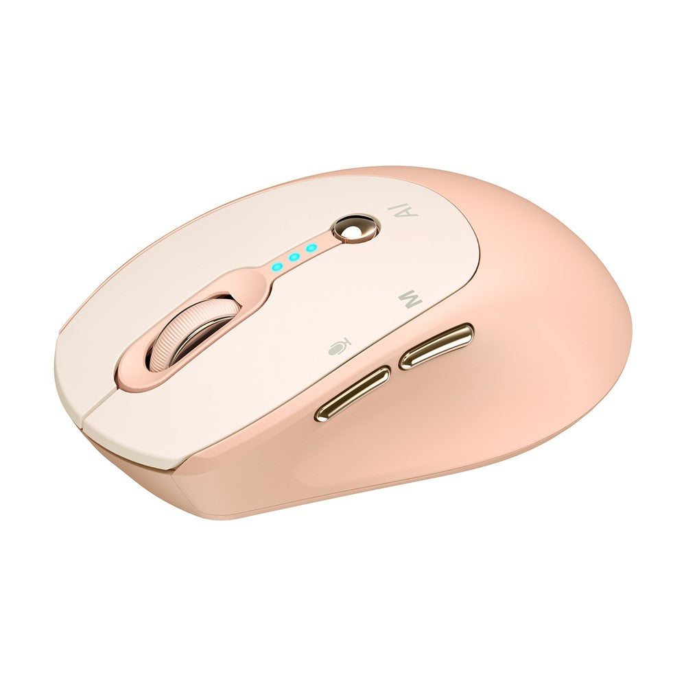 T-WOLF M7 AI Voice Smart Mouse Multi-Language Translation Dual Mode Bluetooth-Compatible Wireless Mouse