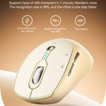 T-WOLF M7 AI Voice Smart Mouse Multi-Language Translation Dual Mode Bluetooth-Compatible Wireless Mouse