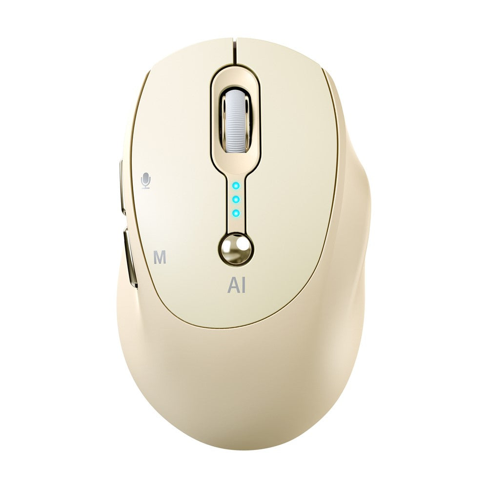 T-WOLF M7 AI Voice Smart Mouse Multi-Language Translation Dual Mode Bluetooth-Compatible Wireless Mouse
