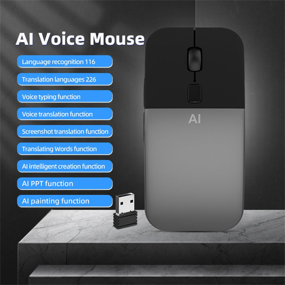 M1 AI Voice Translation Mouse Speech to Text Screenshot Translation Real Time Translation Device